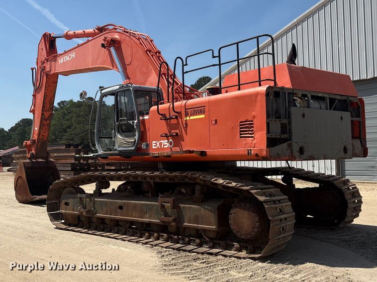 image for item EF1113 1999 Hitachi EX750-5 excavator