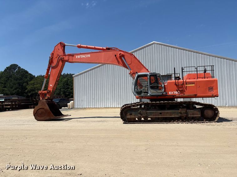 image for item EF1113 1999 Hitachi EX750-5 excavator