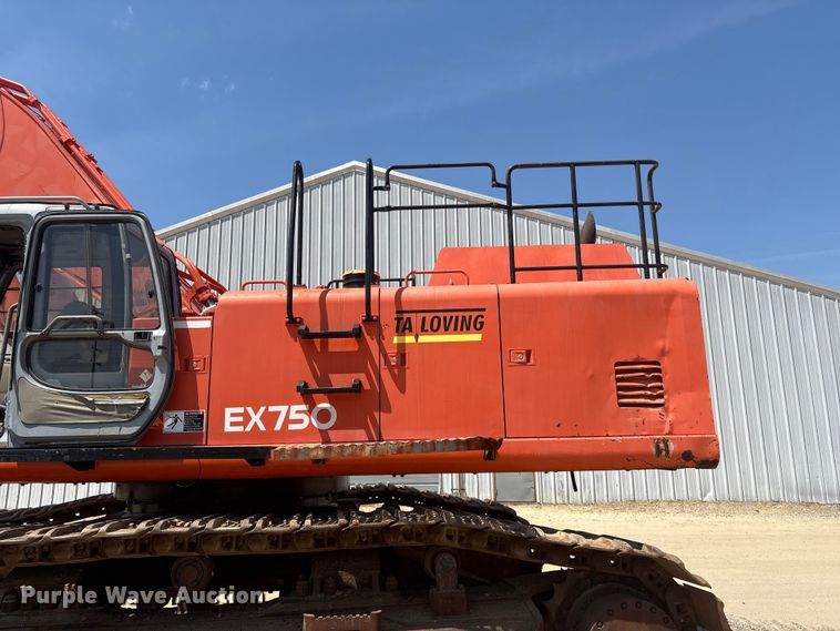 image for item EF1113 1999 Hitachi EX750-5 excavator
