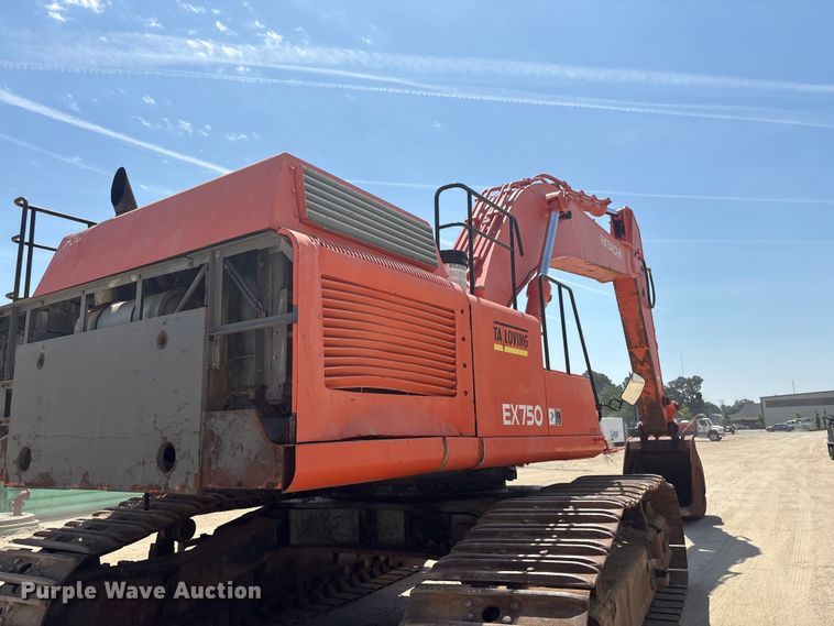 image for item EF1113 1999 Hitachi EX750-5 excavator