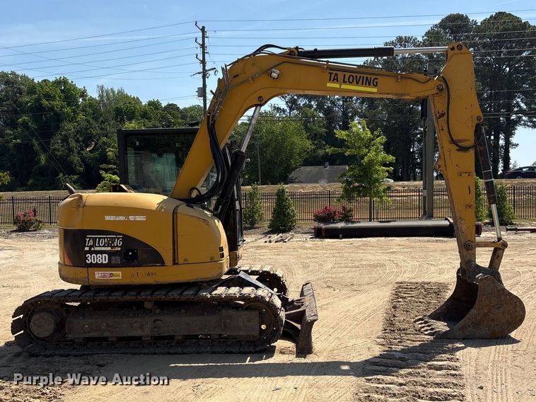 image for item EF1114 2011 Caterpillar 308D CR mini excavator