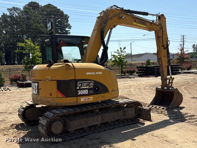 image for item EF1114 2011 Caterpillar 308D CR mini excavator