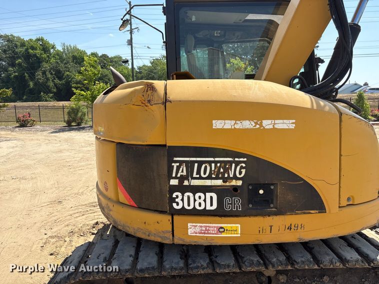 image for item EF1114 2011 Caterpillar 308D CR mini excavator