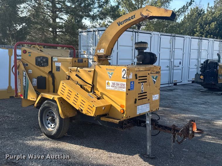 image for item EF2445 2012 Vermeer BC1000XL wood chipper