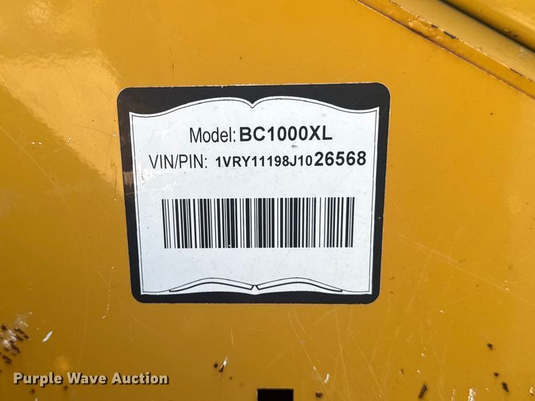 image for item EF2447 2018 Vermeer BC1000XL wood chipper