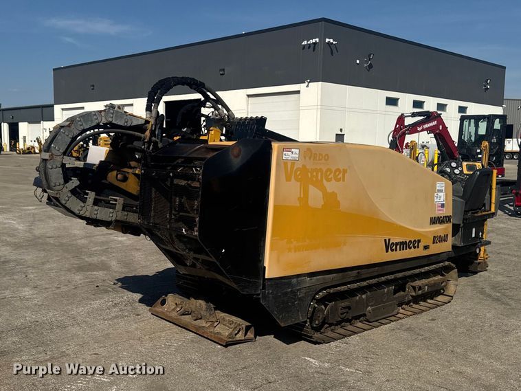 image for item EF2450 2014 Vermeer D24x40II Navigator S2 directional boring unit