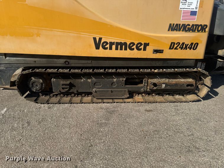 image for item EF2450 2014 Vermeer D24x40II Navigator S2 directional boring unit