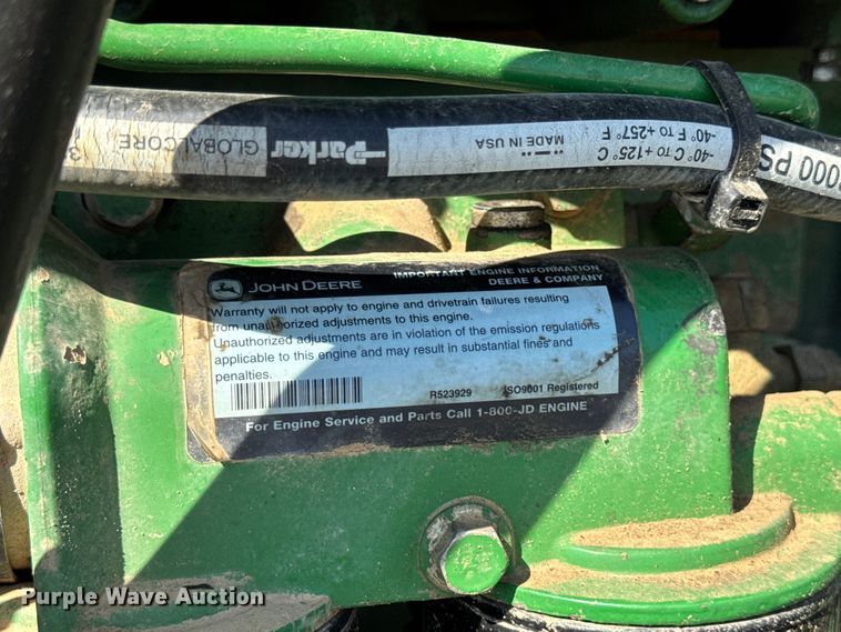 image for item EF2464 2013 John Deere 9560R  Scraper Special 4WD tractor