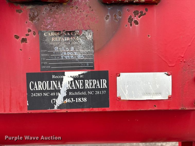 image for item EG1152 1996 Ford L8000 crane truck