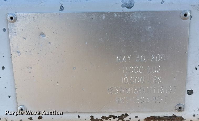 image for item EG1864 2001 Sherman + Reilly reel trailer