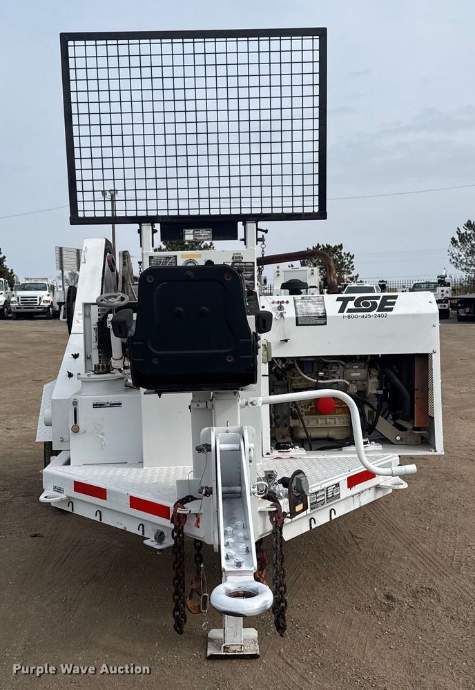 image for item EG2098 1999 TSE International DFT40B reel trailer
