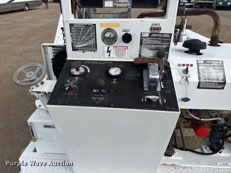 image for item EG2098 1999 TSE International DFT40B reel trailer