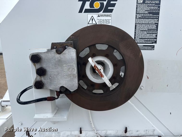 image for item EG2098 1999 TSE International DFT40B reel trailer
