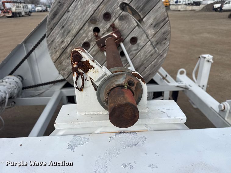 image for item EG2098 1999 TSE International DFT40B reel trailer