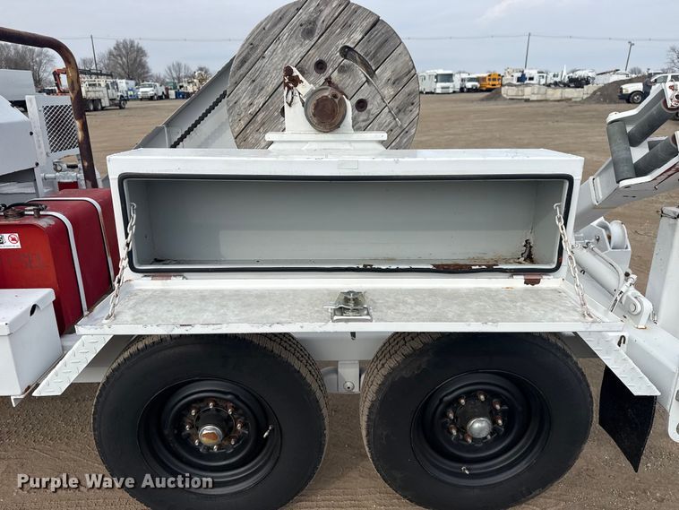 image for item EG2098 1999 TSE International DFT40B reel trailer