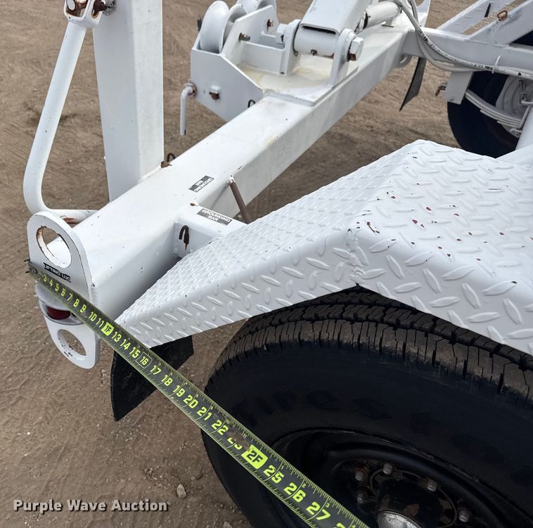 image for item EG2098 1999 TSE International DFT40B reel trailer