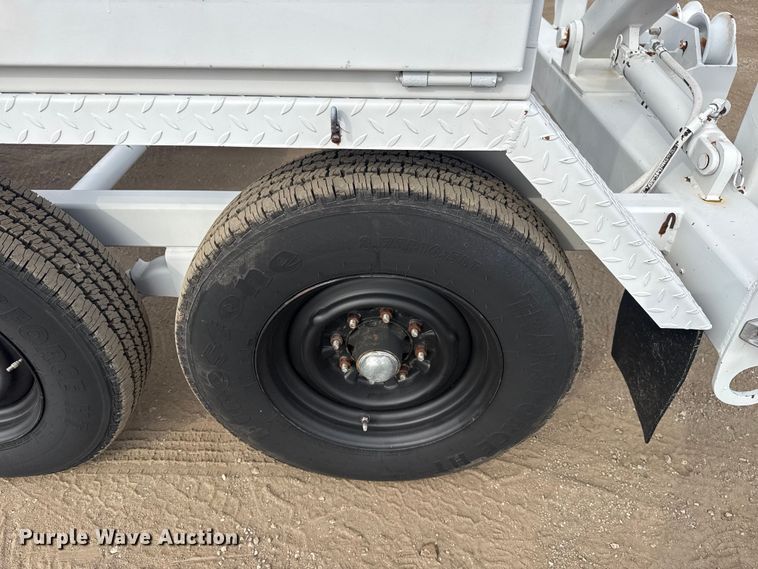 image for item EG2098 1999 TSE International DFT40B reel trailer
