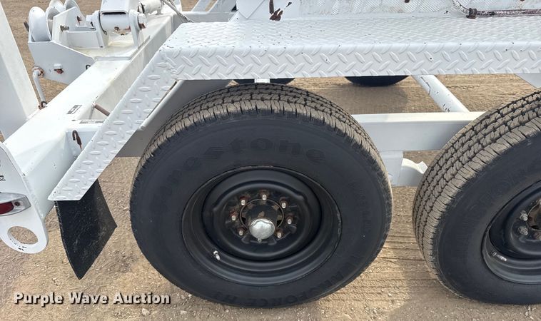 image for item EG2098 1999 TSE International DFT40B reel trailer