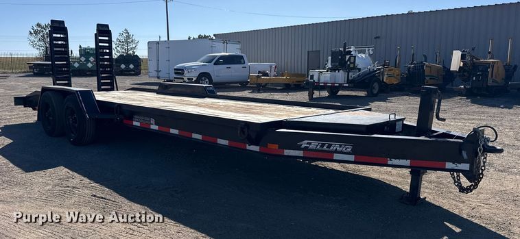 image for item EG2108 2014 Felling Trailers FT-20I equipment trailer