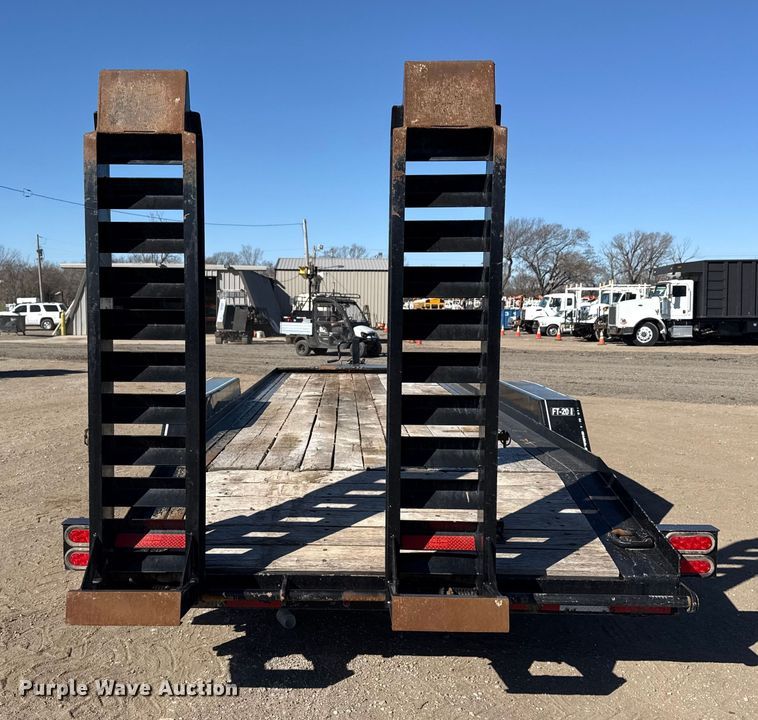 image for item EG2108 2014 Felling Trailers FT-20I equipment trailer