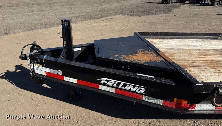 image for item EG2108 2014 Felling Trailers FT-20I equipment trailer