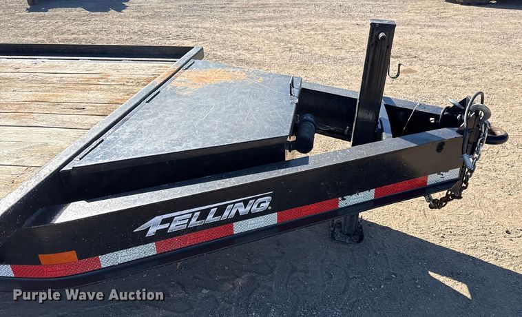 image for item EG2108 2014 Felling Trailers FT-20I equipment trailer