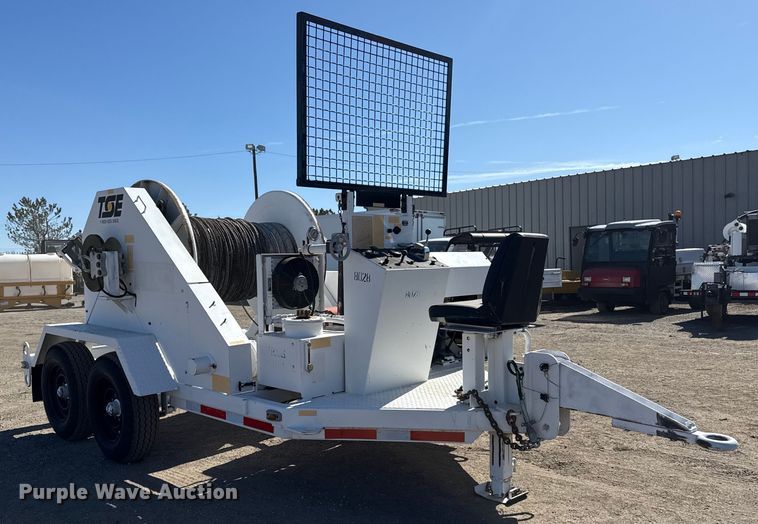 image for item EG2110 2000 TSE International  DPT40B reel trailer