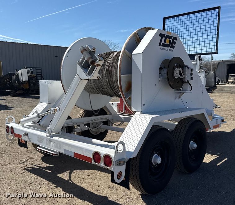 image for item EG2110 2000 TSE International  DPT40B reel trailer