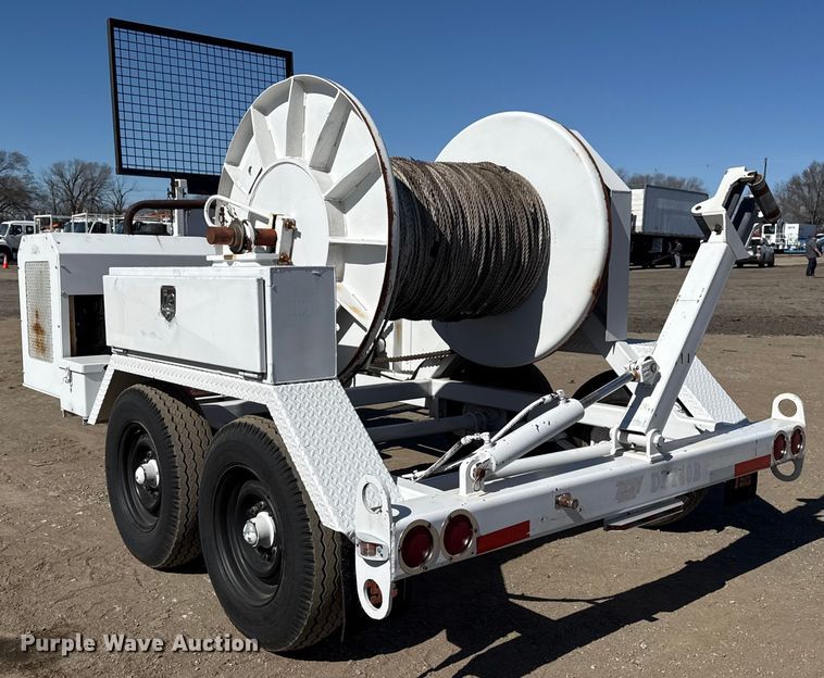 image for item EG2110 2000 TSE International  DPT40B reel trailer