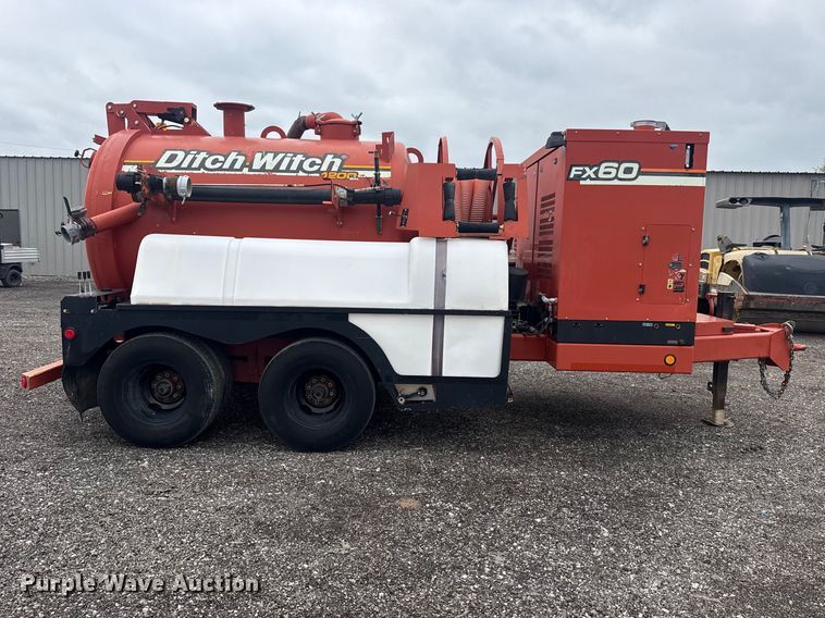 image for item EG8934 2009 Ditch Witch FX60 vacuum excavator