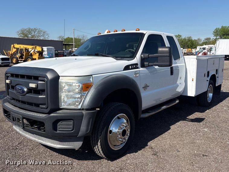 image for item EG8947 2012 Ford F450 Super Duty XL Ext. Cab utility / service truck