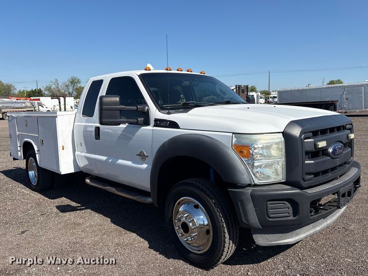 image for item EG8947 2012 Ford F450 Super Duty XL Ext. Cab utility / service truck