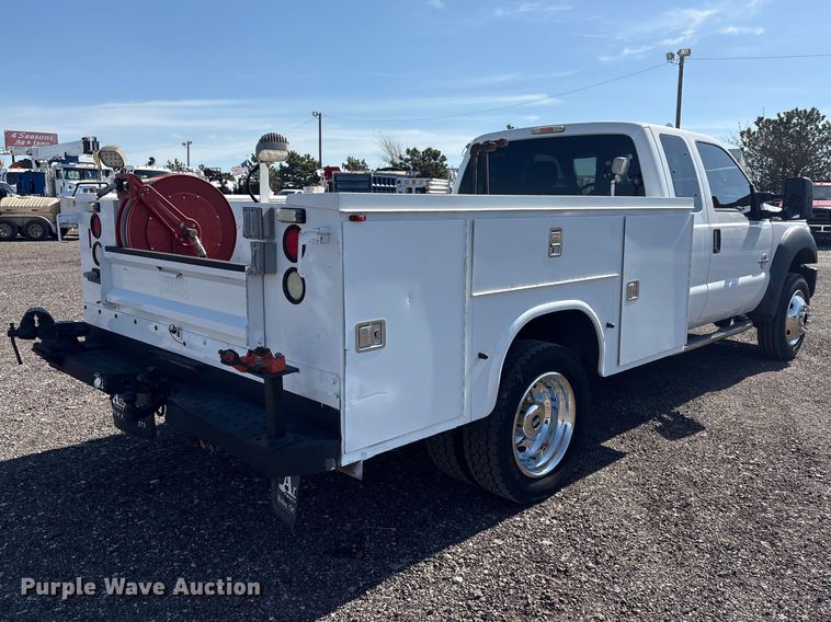 image for item EG8947 2012 Ford F450 Super Duty XL Ext. Cab utility / service truck