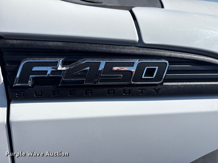 image for item EG8947 2012 Ford F450 Super Duty XL Ext. Cab utility / service truck