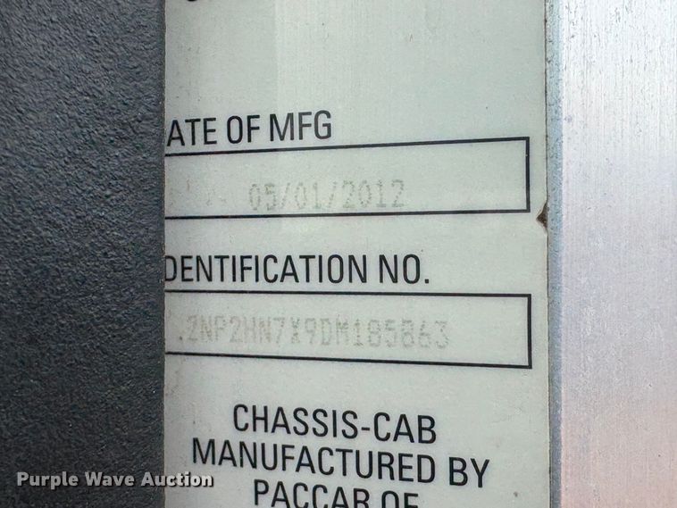 image for item EG8970 2013 Peterbilt 337 oilfield acidizing pump truck  