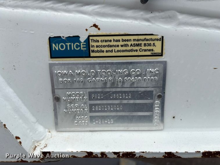 image for item EG8973 2013 Freightliner Business Class M2  utility / service truck