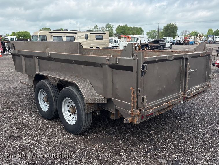 image for item EG8977 2020 Diamond T Trailer Mfg. Co 8314DMP-B14 dump trailer