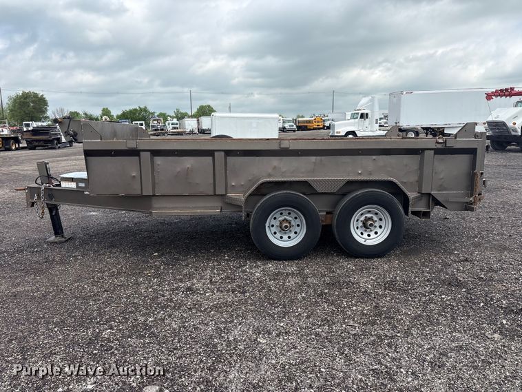 image for item EG8977 2020 Diamond T Trailer Mfg. Co 8314DMP-B14 dump trailer