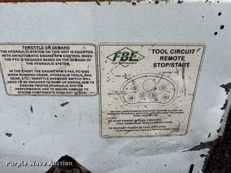 image for item EG8990 2013 Freightliner 108SD Crew Cab crane truck