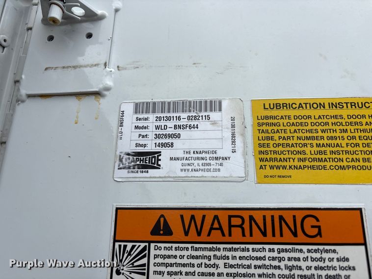 image for item EG8990 2013 Freightliner 108SD Crew Cab crane truck