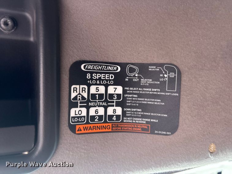 image for item EG8990 2013 Freightliner 108SD Crew Cab crane truck