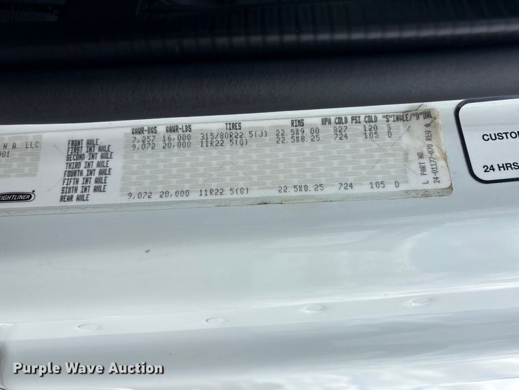 image for item EG8990 2013 Freightliner 108SD Crew Cab crane truck