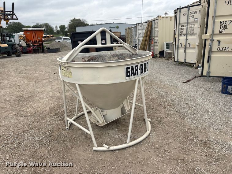 image for item EI5787 Gar-Bro 427-R crane concrete bucket