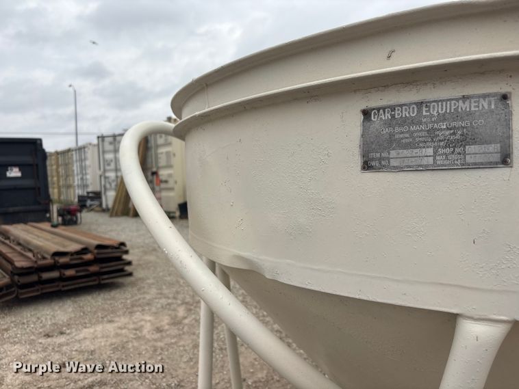 image for item EI5787 Gar-Bro 427-R crane concrete bucket