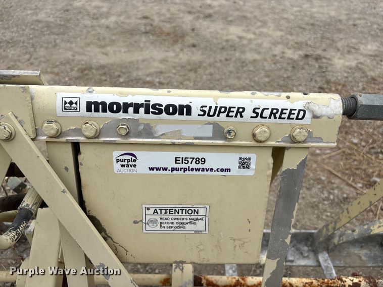 image for item EI5789 Morrison Super Screed screed