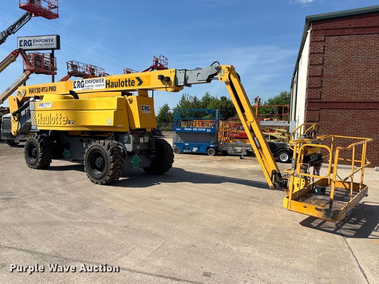 image for item EM8612 2015 Haulotte HA130RTJPRO boom lift