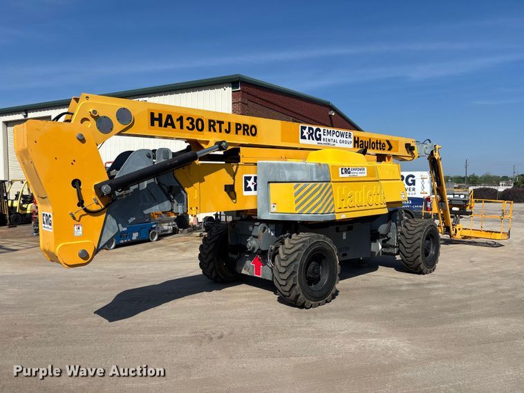 image for item EM8612 2015 Haulotte HA130RTJPRO boom lift