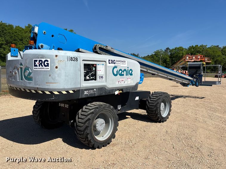 image for item EM8614 2018 Genie S-80 XC boom lift