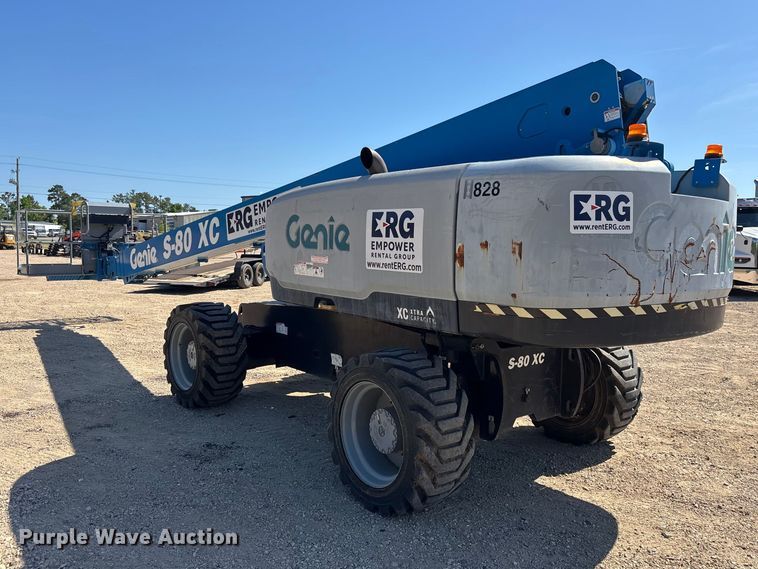 image for item EM8614 2018 Genie S-80 XC boom lift