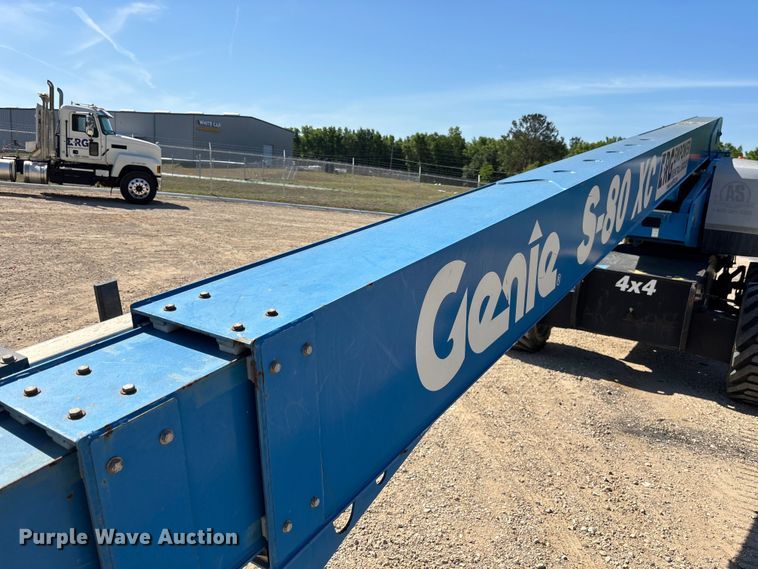 image for item EM8614 2018 Genie S-80 XC boom lift